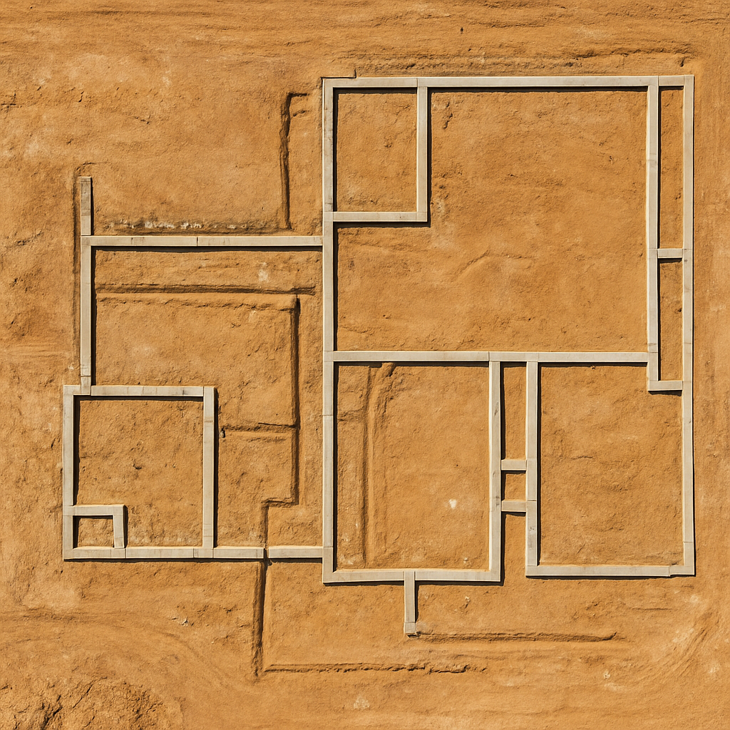 High-resolution orthomosaic map