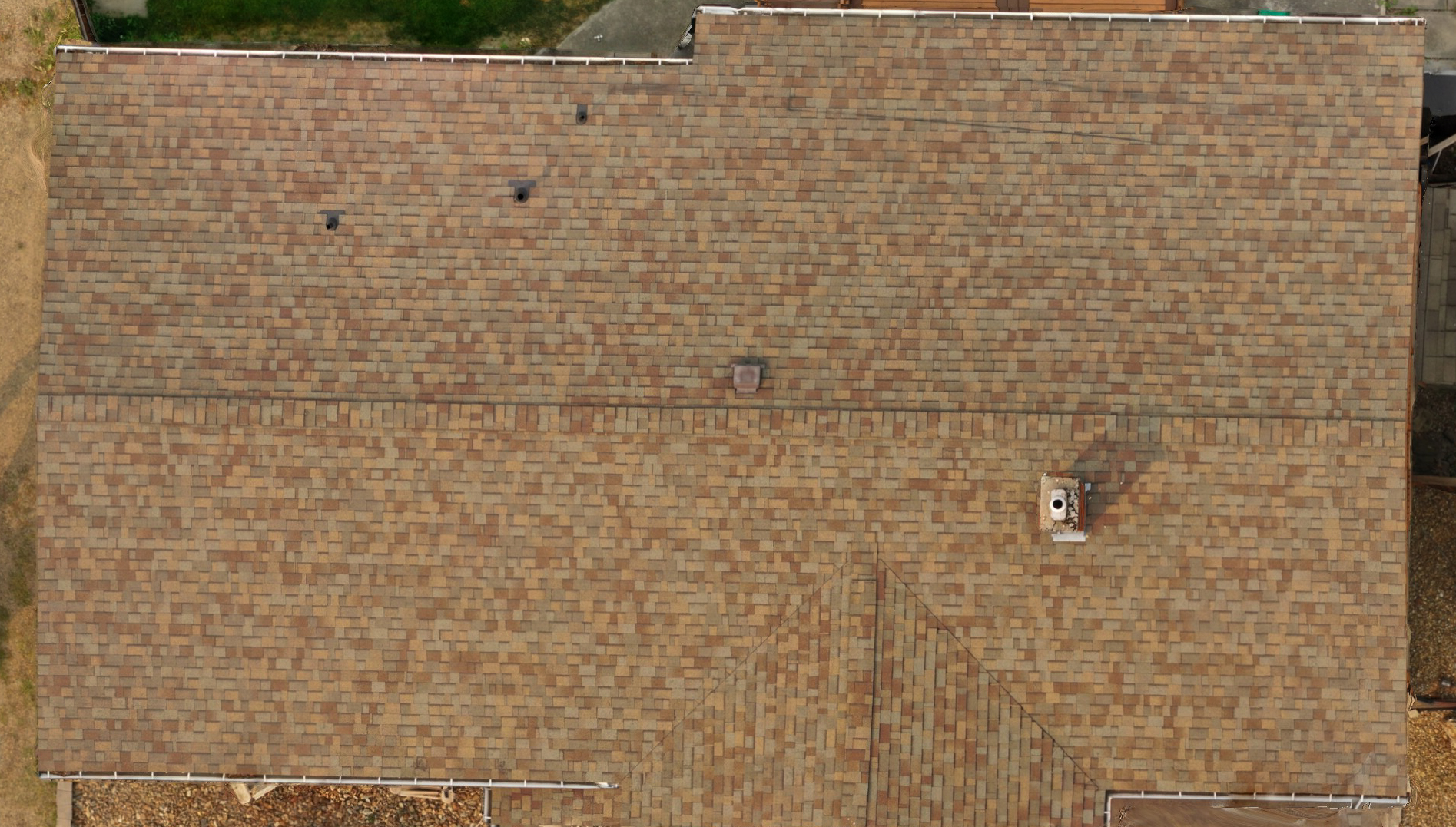Interactive Orthomosaic Roof Map